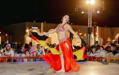 Belly Dancing in Dubai Desert