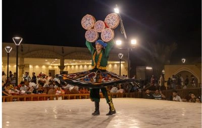 Tanoura Dance in Dubai Desert