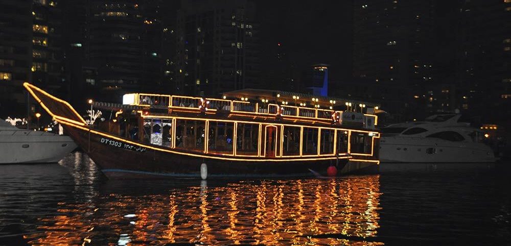 Cruising at Dubai Creek