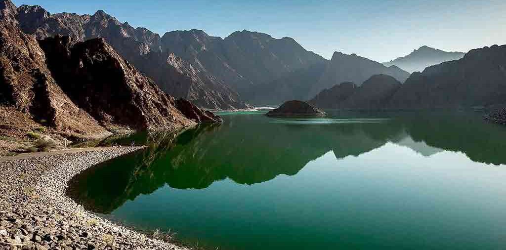 Hatta Dam near dubai