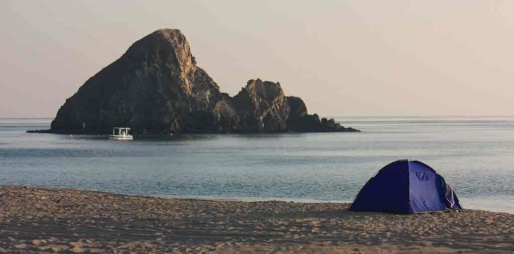 Snoopy Island in Fujairah