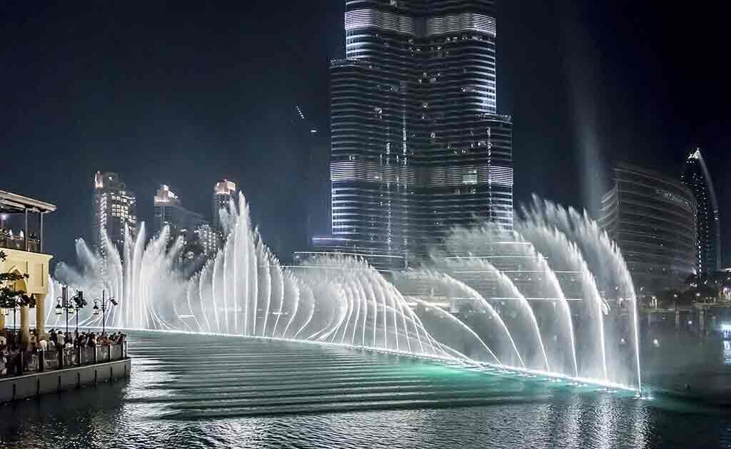 Burk Khalifa-Fountain show