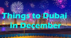 Dubai in December