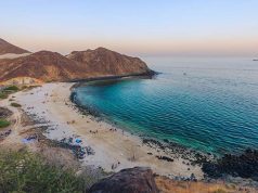 Khorfakkan Beach in Sharjah