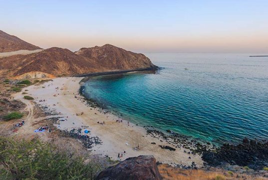 Khorfakkan Beach in Sharjah