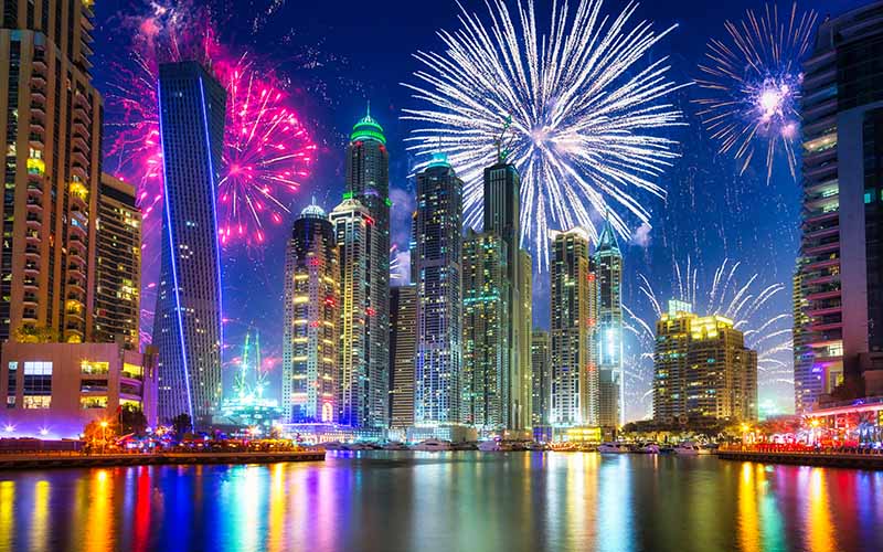 New Year Day in Dubai