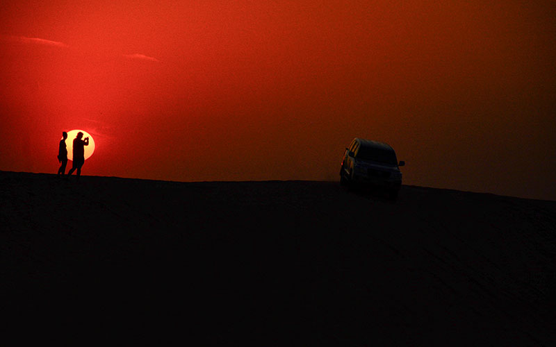 Photography at Sunrise Desert Safari