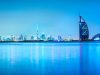 Beautiful view of dubai skyline