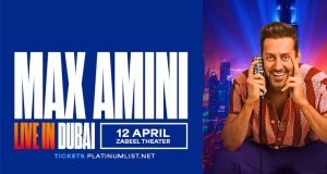 Max Amini Live Dubai Cover