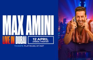 Max Amini Live Dubai Cover