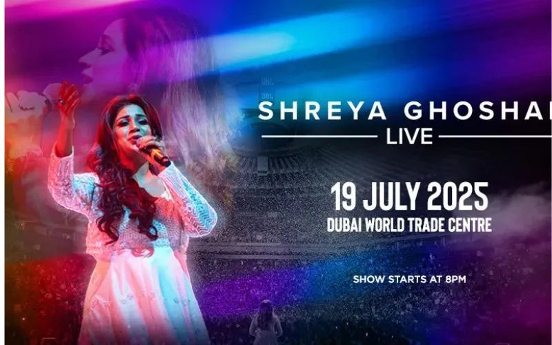 Shreya Ghoshal live at Dubai