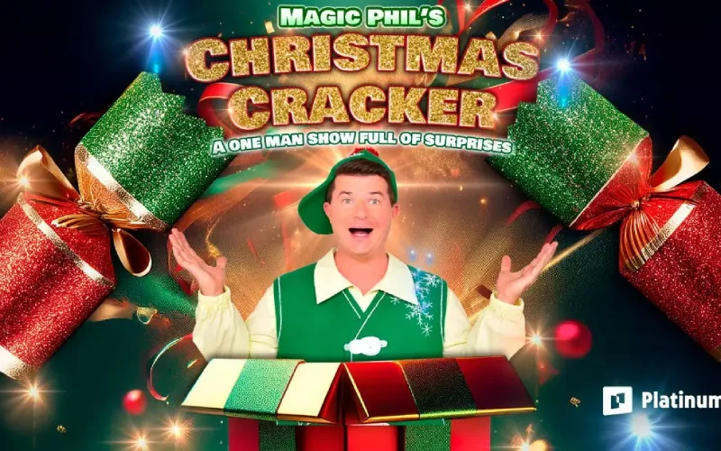 Christmas Cracker Show with Magician Phil—Family Magic at Its Peak