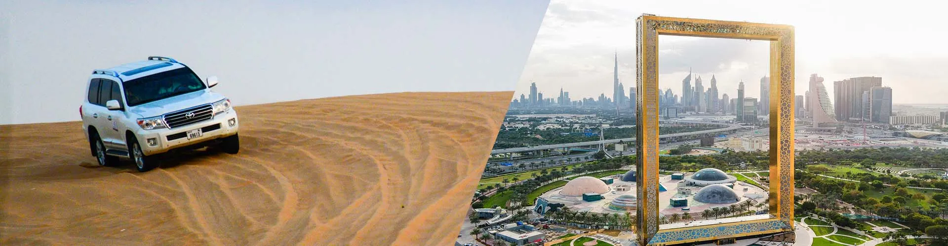 Dubai Frame and Desert Safari