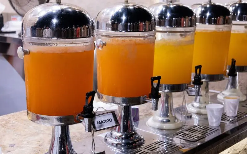 Refreshments in Morning Safari Abudhabi Desert