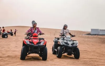 Quad Biking in Dubai Desert