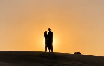 Sunset Dune Shots in Dubai Desert