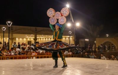 Tanoura Dance Performance in Dubai Desert