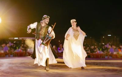 Traditional Show in Dubai Desert